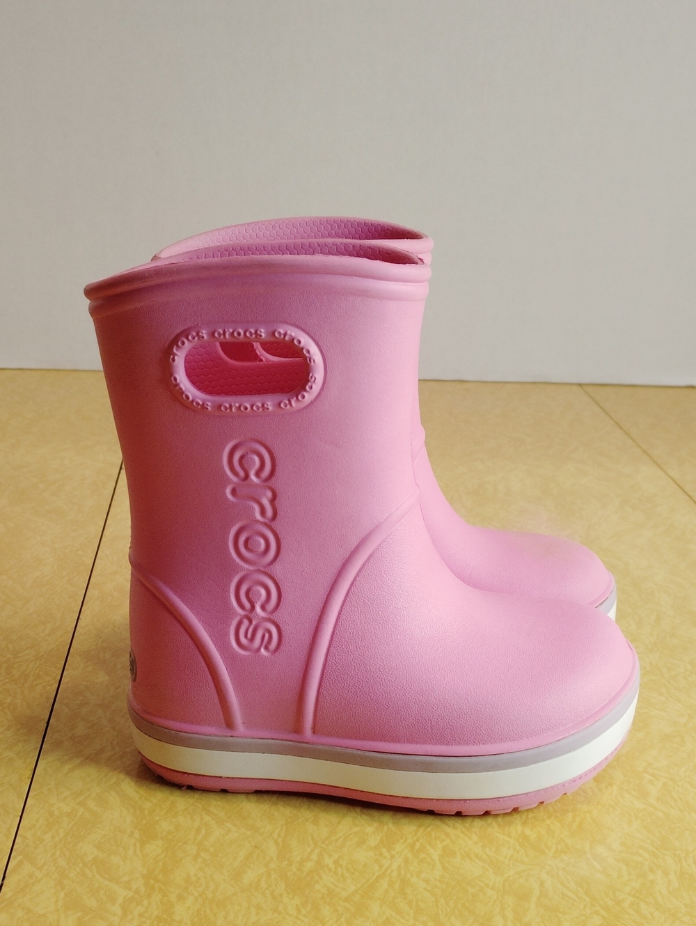 Croc Boots Pink C7